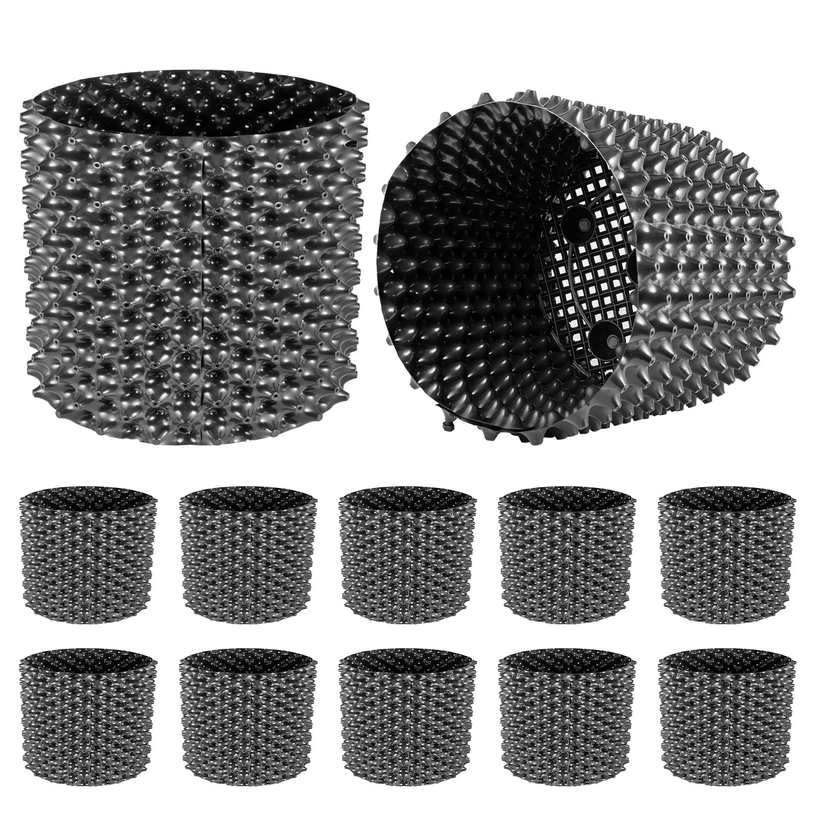 Vevor Maceta Contenedor 12pcs Maceta Air Pot 30x30cm 19l Maceta De Poda De Aire