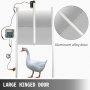 VEVOR Kit de Abridor de Puerta de Gallinero 52 x 96cm Puerta Automática para Gallinero con Temporizador de Abridor de Puerta de Gallinero de Sensor