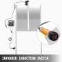 VEVOR Kit de Abridor de Puerta de Gallinero 52 x 96cm Puerta Automática para Gallinero con Temporizador de Abridor de Puerta de Gallinero de Sensor