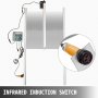 VEVOR Abridor de puerta de gallinero Tamaño de 52 x 96cm Puerta automática para gallinero de control remoto de la velocidad de motor de 5mm/s
