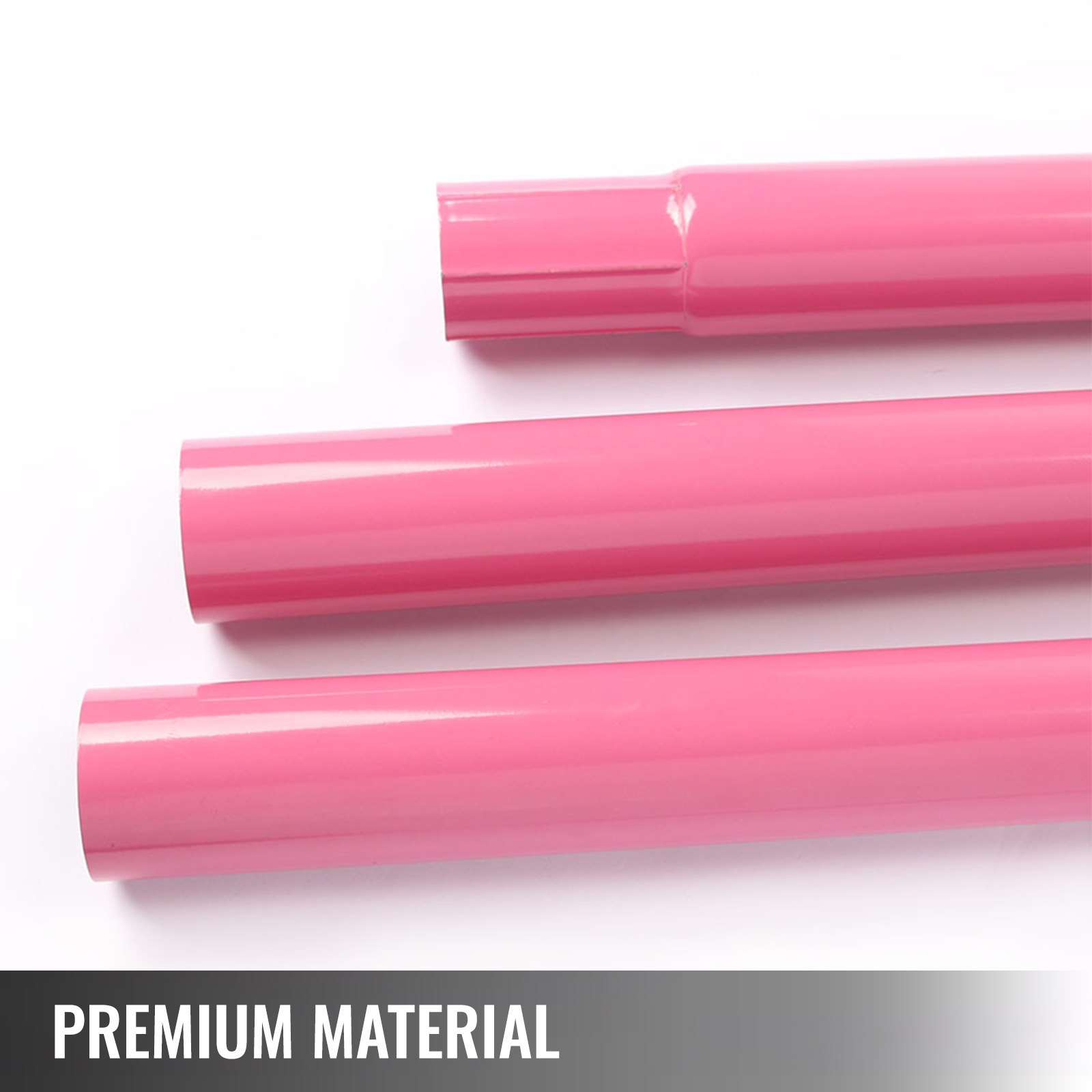 Barra con Mecanismo de Bloqueo de 50 mm Portátil para Pole Dance Striptease Exótico Fitness ROSA