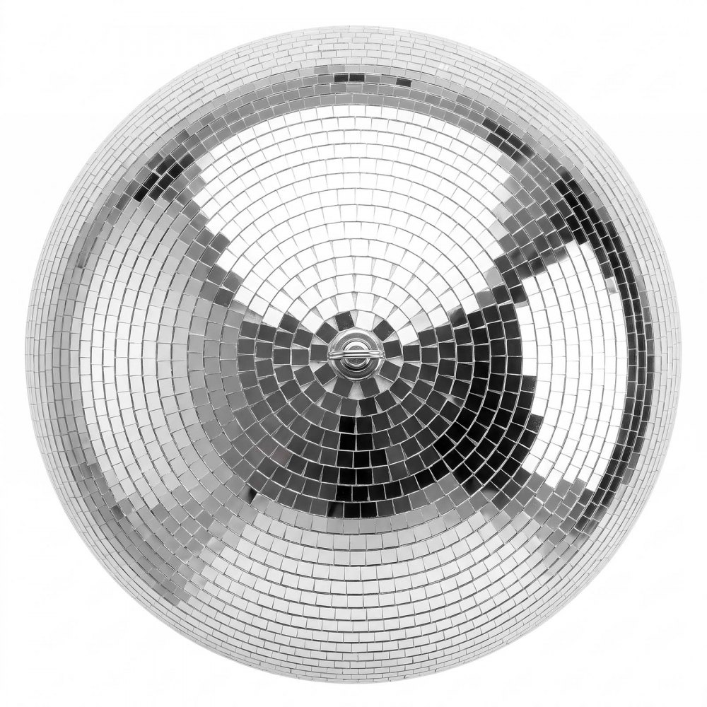 VEVOR Bola de Discoteca Diámetro de 400 mm Bola Disco de Espejos con Gancho, Decoración para Fiestas Festivales de Música Bodas Cumpleaños, Efecto de Reflexión, Kit de Guantes y Repuesto de Espejos