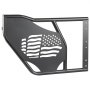 VEVOR Puerta Tubular Compatibles con Jeep Wrangler JK Unlimited 2007-2018, 4 Puertas de Tubo Delanteras y Traseras de Acero con Espejos Laterales Bolsa de Almacenamiento Almohadillas de Goma Pestillos
