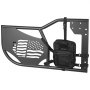 VEVOR Puerta Tubular para Jeep, 4 Puertas, Compatibles con Jeep Wrangler JL 2018-2026 y Gladiator JT 2020-2026, Puertas de Tubo Traseras y Delanteras de Acero con Espejos Laterales, Bolsa, Pestillos