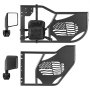 VEVOR Puerta Tubular para Jeep, 4 Puertas, Compatibles con Jeep Wrangler JL 2018-2026 y Gladiator JT 2020-2026, Puertas de Tubo Traseras y Delanteras de Acero con Espejos Laterales, Bolsa, Pestillos