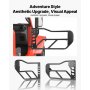 VEVOR Puertas Tubulares para Jeep, 4 Puertas Medias Tubulares Delanteras y Traseras de Acero, con Espejos Retrovisores Laterales, Compatibles con Jeep Wrangler JL 2018-2026 y Gladiator JT 2020-2026