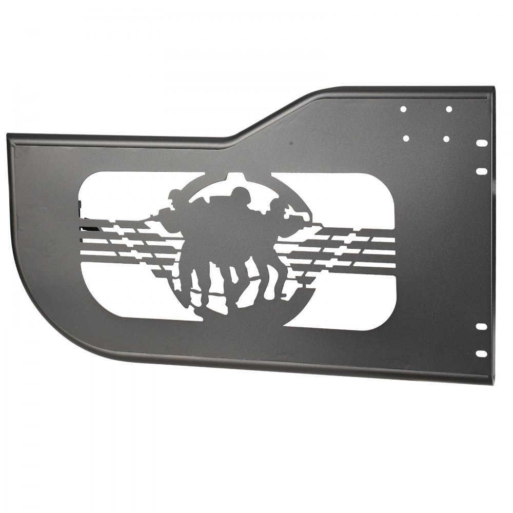 VEVOR Puertas Tubulares para Jeep, 4 Puertas, Compatibles con Jeep Wrangler JL 2018-2026 y Gladiator JT 2020-2026, con Diseño de Soldado, Delanteras y Traseras Tubulares, con Espejos Laterales