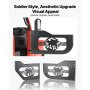 VEVOR Puertas Tubulares para Jeep, 4 Puertas, Compatibles con Jeep Wrangler JL 2018-2026 y Gladiator JT 2020-2026, con Diseño de Soldado, Delanteras y Traseras Tubulares, con Espejos Laterales