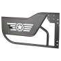 VEVOR Puerta Tubular para Jeep, 4 Puertas, Compatibles con Jeep Wrangler JL JLU Gladiator JT 4XE 2018-2026, Puertas de Tubo Delanteras y Traseras de Acero con Espejos Laterales y Almohadilla de Goma