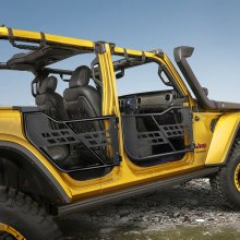 VEVOR Puertas Tubulares 4 Puertas Jeep Wrangler JL 2018-2024 916 x 516 x 102 mm