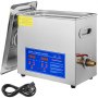 VEVOR Limpiador Ultrasónico 6L, Máquina de Limpieza de Ultrasonidos Digital