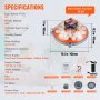 Incubadora de huevos VEVOR, incubadoras para huevos para incubar, giro automático de huevos, 24 huevos