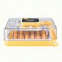 VEVOR 48 Egg Incubator, Automatic Egg Turner with LED Candler, Temperature Display & Auto Humidity Control, 360° View Clear Window, Poultry Eggs Incubator for Hatching Chicks Ducks Goose Quail