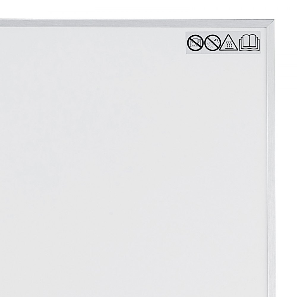 700w Panel De Calefacción Infrarrojos Radiador Calefactor Carbón Temporizador