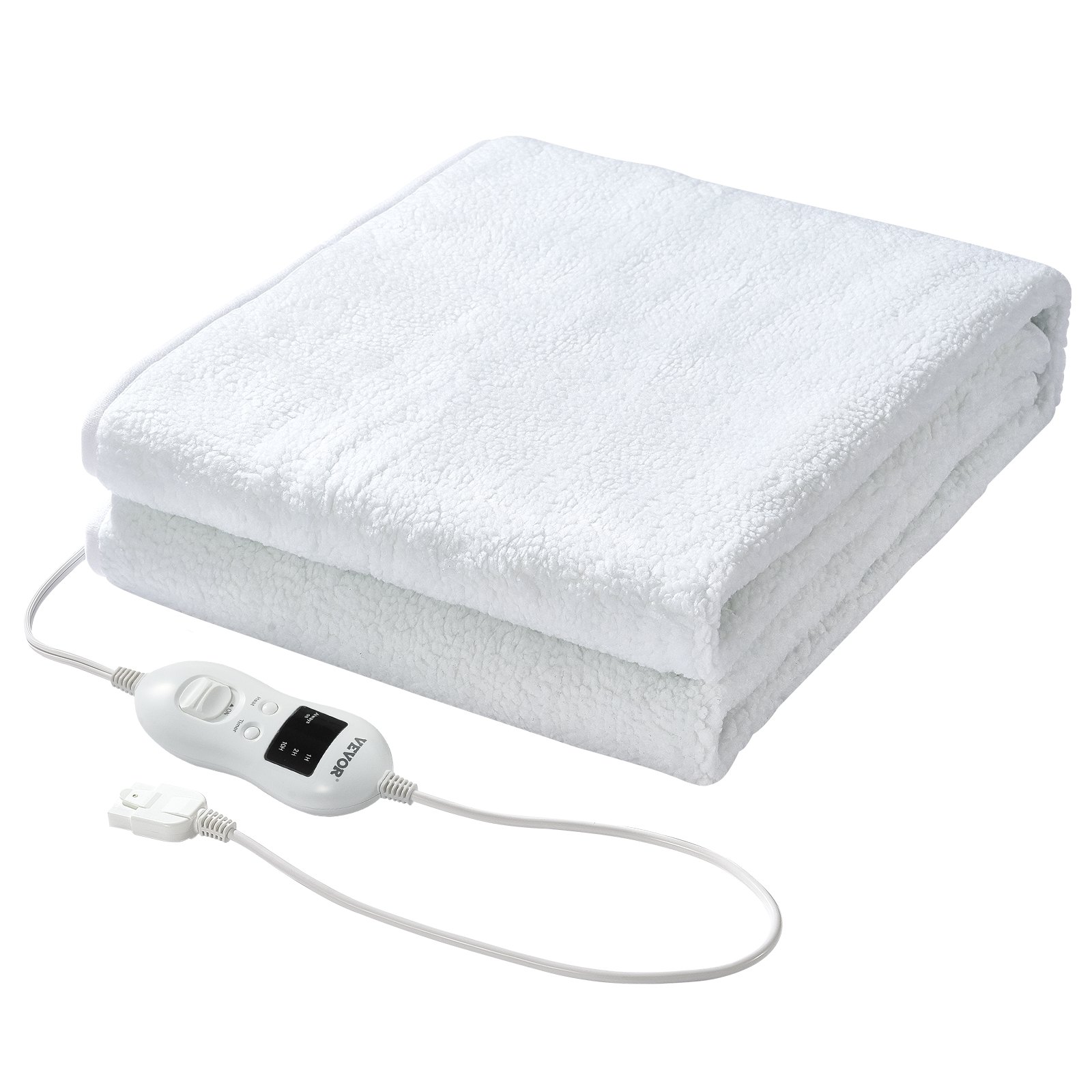 VEVOR Almohadilla Térmica para Mesa Masajes con Temporizador 1870 x 770 x 13 mm