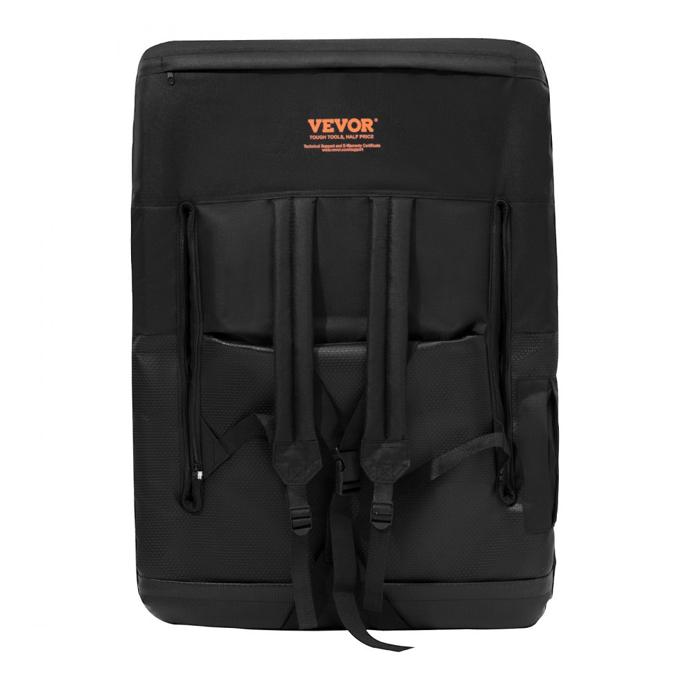 VEVOR Asiento Portátil Plegable de Estadio con Doble Calefacción y Soporte para la Espalda con Calefacción de 3 Niveles, con Portavasos con Bolsillo con Gancho, para Eventos Deportivos, Conciertos