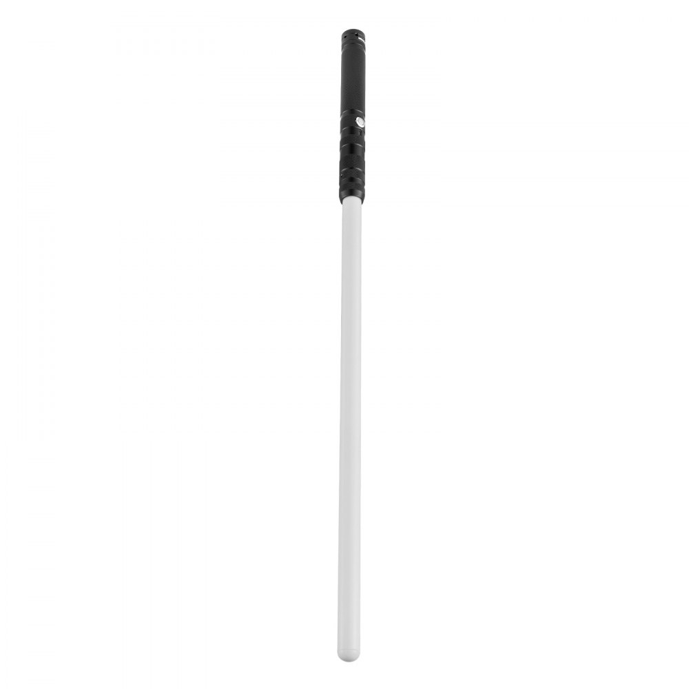 VEVOR Sable de Luz de 780 mm con 14 Colores RGB, Sonido FX y Mango Realista, Espadas de Sable Iluminadas Recargables para Adultos y Niños para Cosplay de Halloween y Navidad, Cumpleaños, Negro