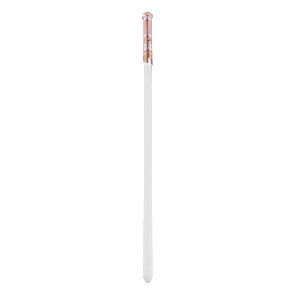 VEVOR Sable de Luz de 104 cm con 12 Colores RGB, Sonido FX y Mango Realista, Espadas de Sable Iluminadas Recargables para Adultos y Niños para Cosplay de Halloween y Navidad, Cumpleaños, Dorado