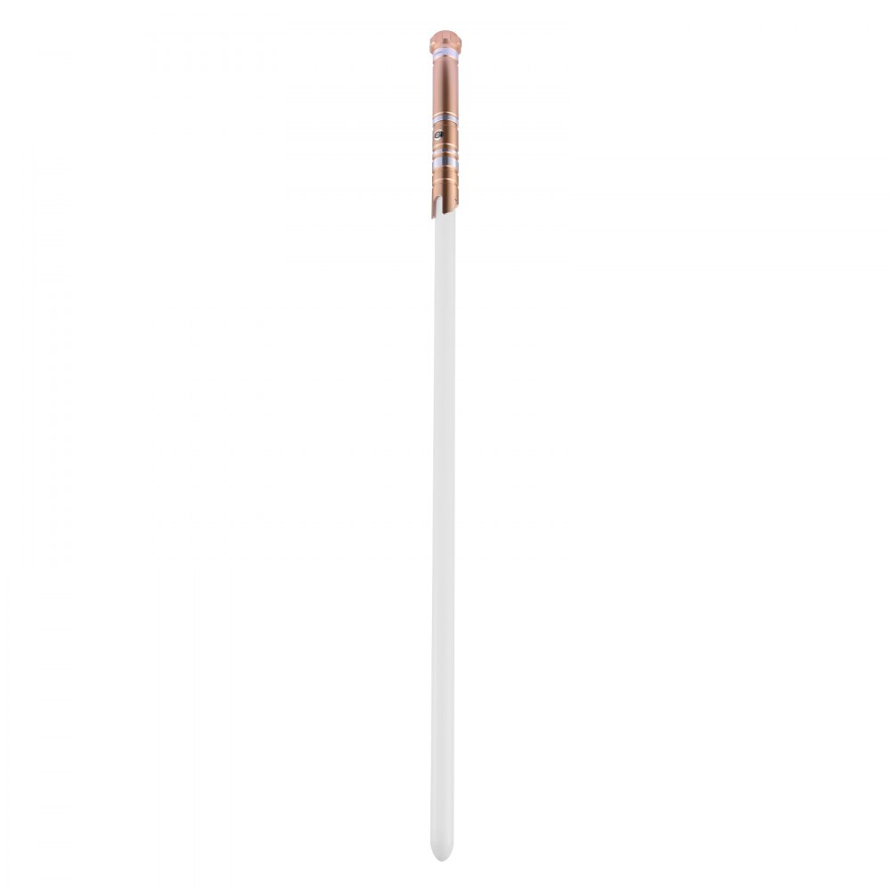VEVOR Sable de Luz de 104 cm con 12 Colores RGB, Sonido FX y Mango Realista, Espadas de Sable Iluminadas Recargables para Adultos y Niños para Cosplay de Halloween y Navidad, Cumpleaños, Dorado