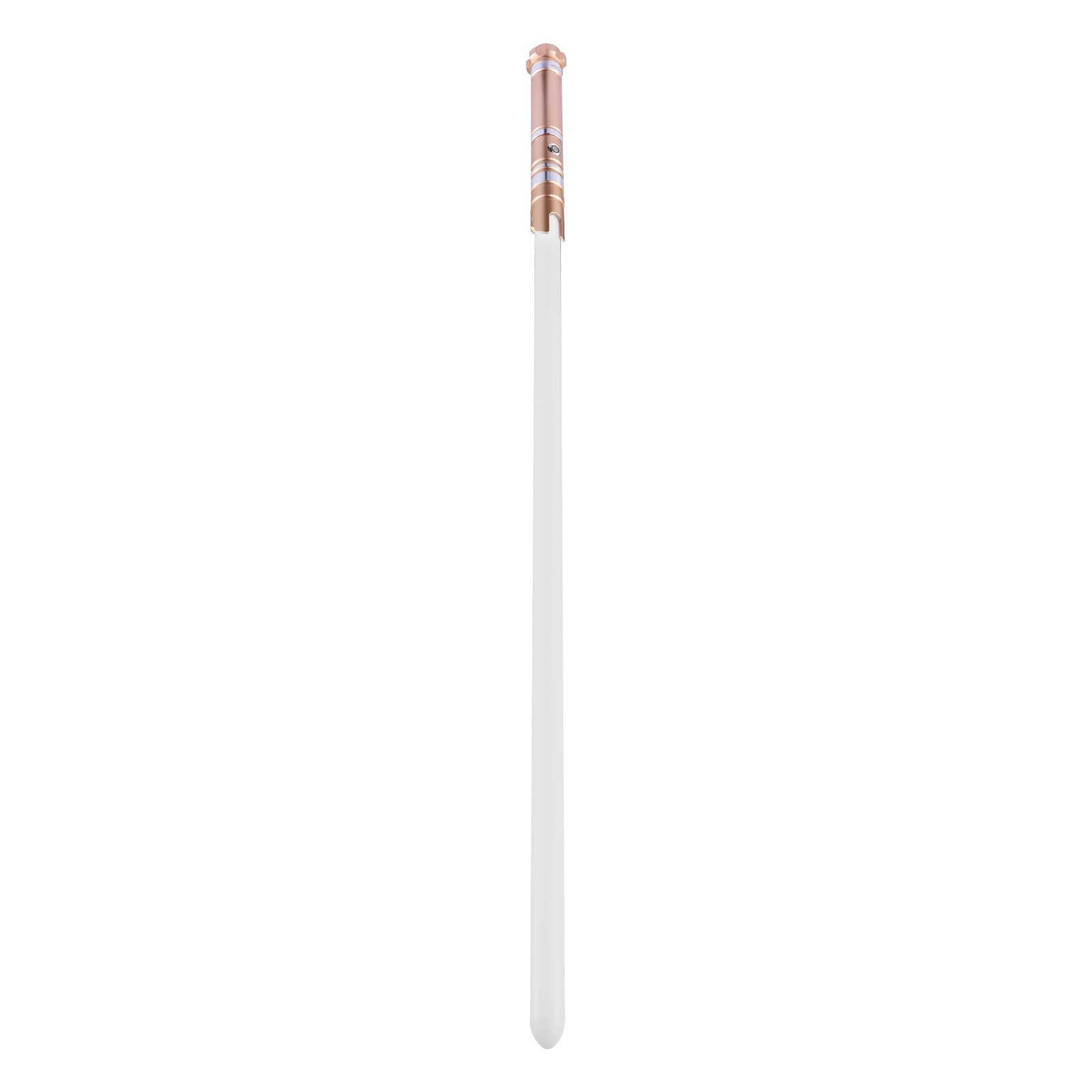VEVOR Sable de Luz de 104 cm con 12 Colores RGB, Sonido FX y Mango Realista, Espadas de Sable Iluminadas Recargables para Adultos y Niños para Cosplay de Halloween y Navidad, Cumpleaños, Dorado