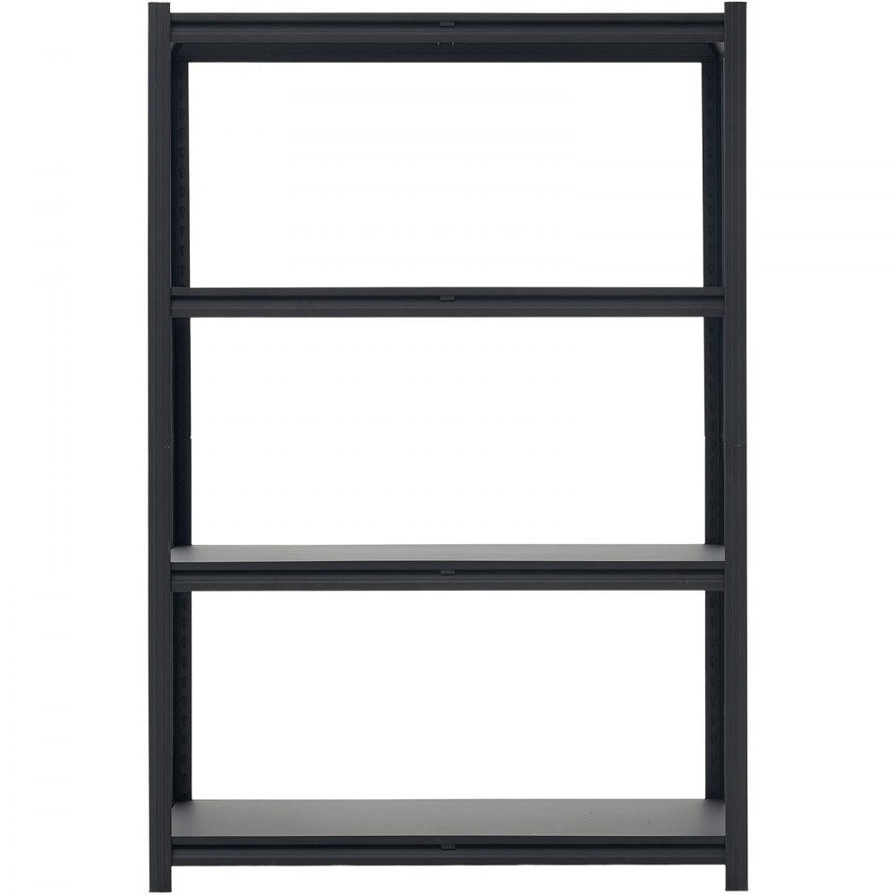 VEVOR Estantería Almacenaje Metálica de 4 Niveles 1030 x 522 x 1529 mm, Estantería Multiusos Altura Ajustable, Capacidad 1088 kg en Total con Estructura de Acero para Trastero Garaje Almacén Cocina