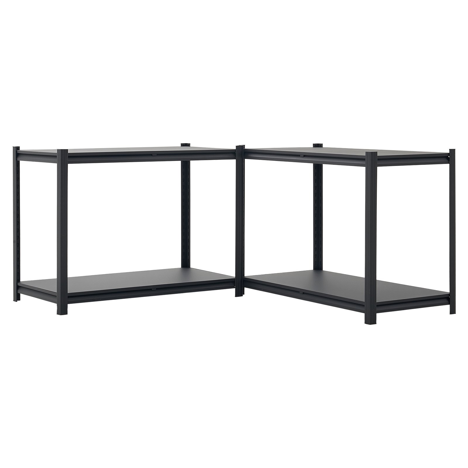 VEVOR Estantería Almacenaje Metálica de 4 Niveles 1030 x 522 x 1529 mm, Estantería Multiusos Altura Ajustable, Capacidad 1088 kg en Total con Estructura de Acero para Trastero Garaje Almacén Cocina