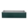 VEVOR Galvanized Raised Garden Bed, 2030 x 1020 x 460 mm, Rectangular Metal Planter Box Kit Outdoor, Rustproof Elevated Planting Box with Gloves, Alu-Zinc, for Growing Flowers Vegetables, Dark Green