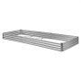 VEVOR Metal Raised Garden Bed, 3.6 x 1.2 x 0.3 m Outdoor Galvalume Planter Garden Box, Open Bottom Design, Large Planter Raised Bed for Growing Vegetables, Flowers, and Succulents, Galvanized Color