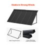 VEVOR Toldo de Acero Área de Protección de 1430 x 610 mm para Puerta de Patio