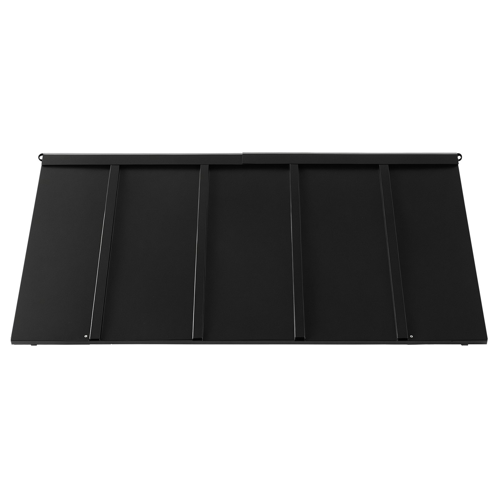 VEVOR Toldo para Exterior, Área de Protección Solar de 1430 x 610 mm Toldo de Acero con Recubrimiento en Polvo Resistente a la Oxidación con Voladizo Compatible para puerta de 1000 mm de Ancho