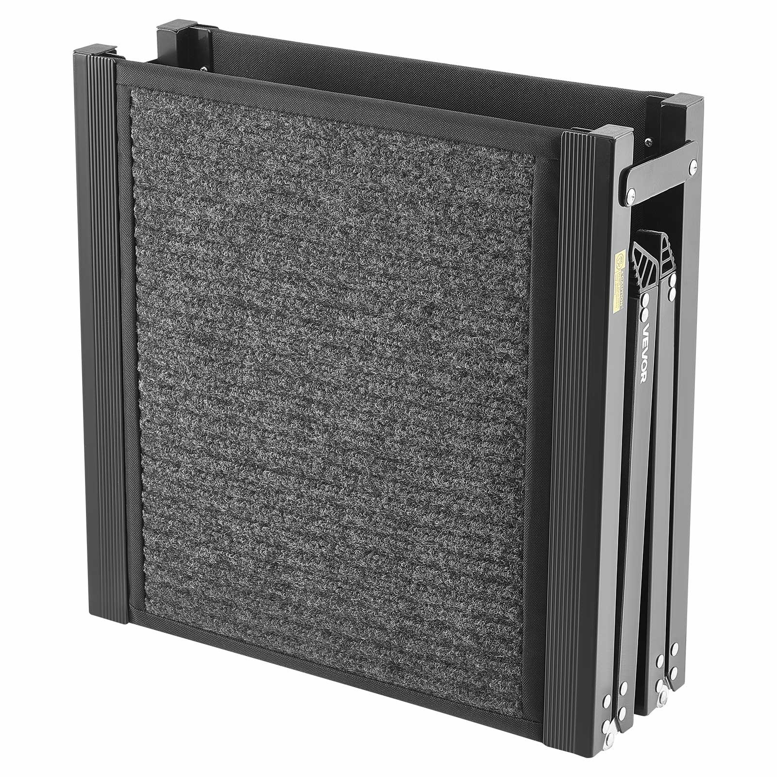 VEVOR Rampa Plegable para Perros para Coches, 180 x 43,2 cm, para Perros Medianos y Grandes de hasta 113 kg, con Superficie de Fieltro Antideslizante, Portátil para Exteriores, SUV y Camiones