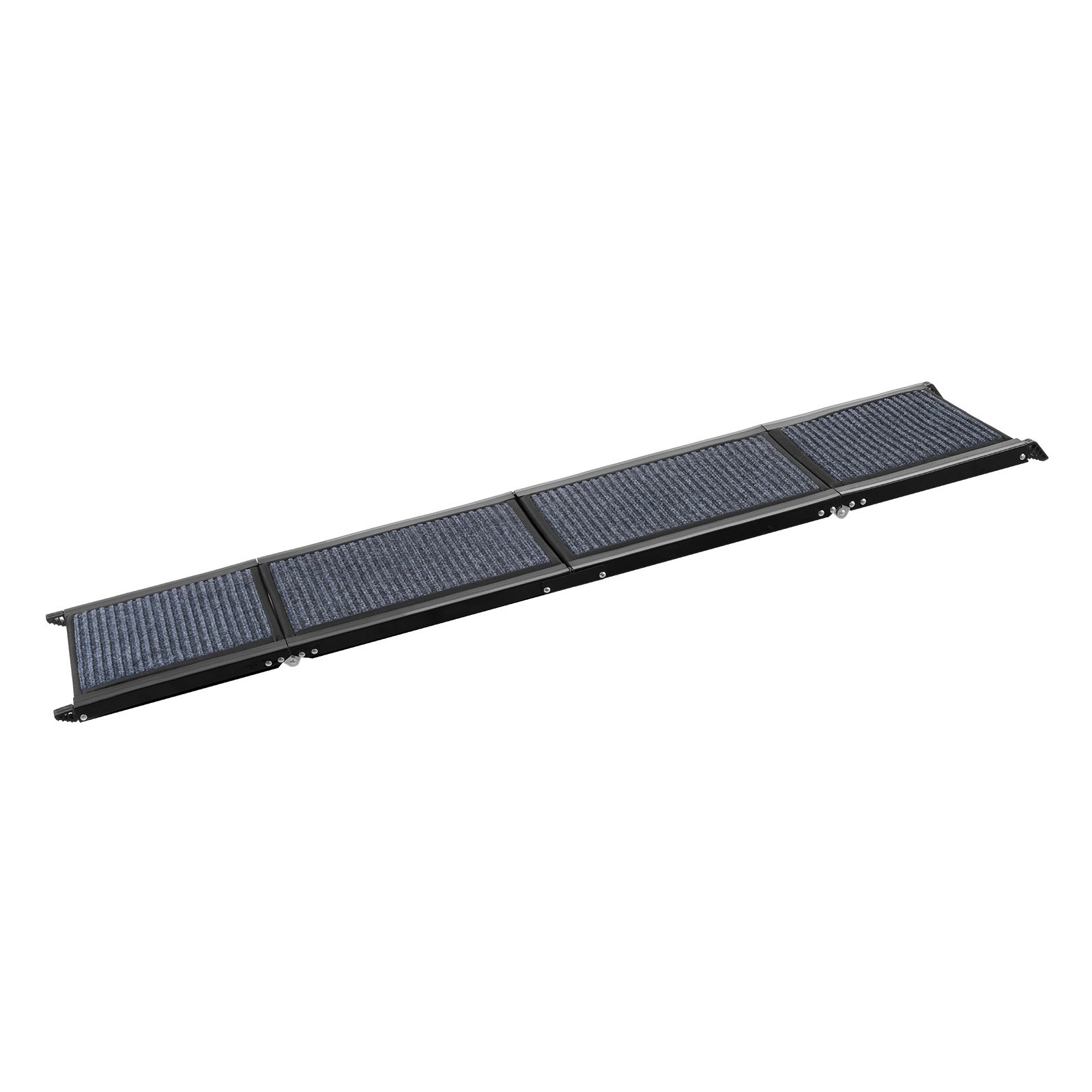 VEVOR Rampa para Perros para Coche, 160 x 43,2 cm, Plegable, para Perros Medianos y Grandes de hasta 113 kg, con Superficie de Fieltro Antideslizante, Portátil, para Exteriores, SUV y Camiones