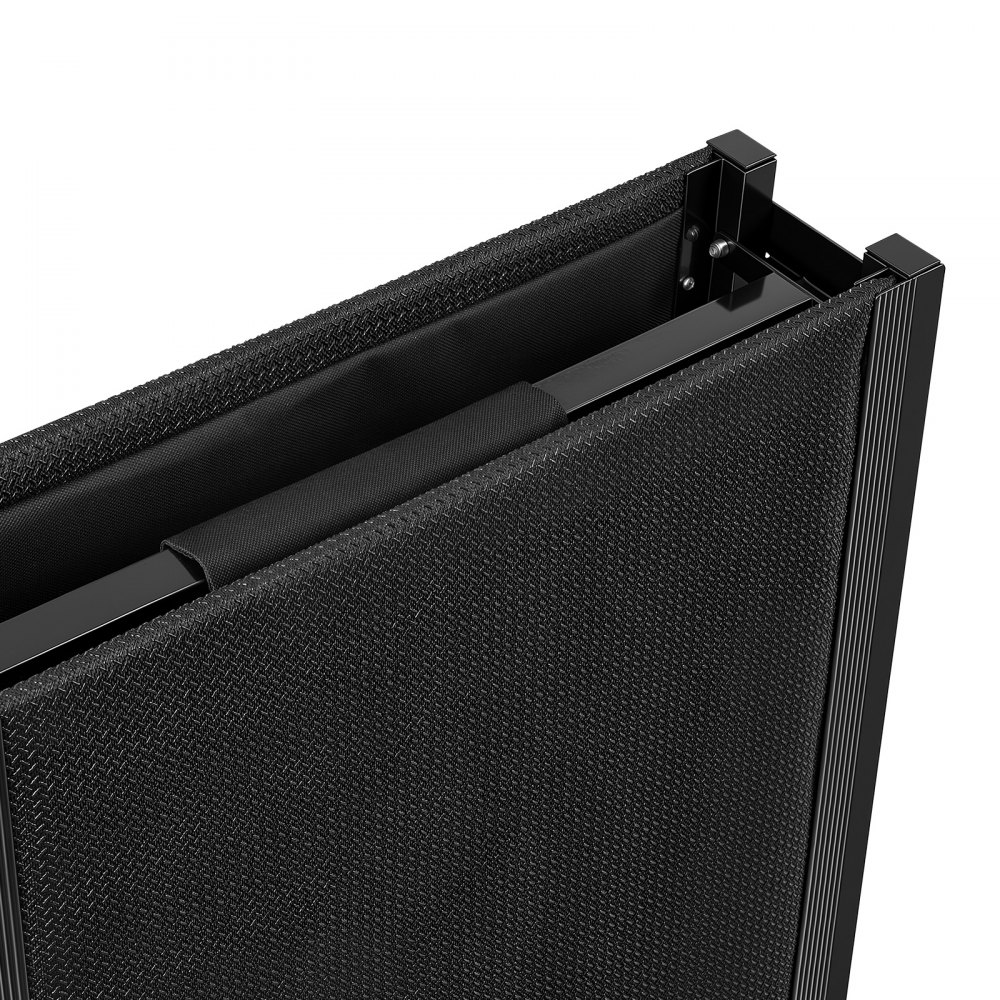VEVOR Rampa para Perros, 180 x 50,8 cm, Plegable, para Perros Medianos y Grandes de hasta 113 kg, con Superficie de Tela Oxford Antideslizante, Portátil, para Exteriores, SUV y Camiones, Negro