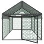 VEVOR Gallinero para Exterior, 1,0 x 2,0 x 1,0 m, Corral para Gallinas con Techo a Dos Aguas, con Cubierta Impermeable y 2 Puertas, Compatible con Ponedero de Madera, Gallinero Pequeño para 4-6 Pollos