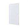 VEVOR Trampilla de Inspección para Paneles de Yeso, Puerta de Acceso de Acero Galvanizado 747x366 mm, con Pestillo de Destornillador, para Instalación de Fontanería y Electricidad en Techos, Blanco