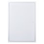 VEVOR Access Panel for Drywall, 64x44 cm Galvanized Steel Access Door, Easy Install Hinged Service Panel with Screwdriver Latch, for Ceiling Plumbing Electrical, 42x62 cm Cutout Size White