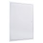 VEVOR Access Panel for Drywall, 64x44 cm Galvanized Steel Access Door, Easy Install Hinged Service Panel with Screwdriver Latch, for Ceiling Plumbing Electrical, 42x62 cm Cutout Size White