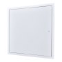 VEVOR Trampilla de Inspección para Paneles de Yeso, Puerta de Acceso de Acero Galvanizado 467,5 mm, con Pestillo de Destornillador, para Instalación de Fontanería y Electricidad en Techos, Blanco