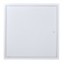 VEVOR Trampilla de Inspección para Paneles de Yeso, Puerta de Acceso de Acero Galvanizado 467,5 mm, con Pestillo de Destornillador, para Instalación de Fontanería y Electricidad en Techos, Blanco