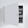 VEVOR Access Panel for Drywall, 64x64 cm Galvanized Steel Access Door, Easy Install Hinged Service Panel with Key, for Ceiling Plumbing Electrical, 62x62 cm Cutout Size White