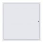 VEVOR Access Panel for Drywall, 64x64 cm Galvanized Steel Access Door, Easy Install Hinged Service Panel with Key, for Ceiling Plumbing Electrical, 62x62 cm Cutout Size White