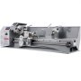 VEVOR Torno de Metal 1100W 220x750mm Torno de Trabajo de Metal Velocidad Variable 50-2250 RPM Contrapunto MT2 Mini Torno de Metal de Precisión para Torneado de Metales, Husillos, Prototipos, Modelos