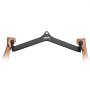 VEVOR Barras Extraíbles para Máquina de Cable 58,5x14x17 cm Barra de Tracción para Tríceps Mango Recubierto de Goma para Entrenamiento de Fuerza de Espalda Barra en V Barra en T para Gimnasio