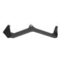 VEVOR Lat Pulldown Attachment, Rowing V-Bar Attachment for Cable Machine, Triceps Pull-Up Bar, Rubber-Coated Grip for Back Strength Training, Biceps Curl Triceps Lat Pulldown Bar, 550 kg Load Capacity, Black