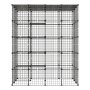 VEVOR Cat Cage 5-Tier 139.7x104.1x175.2 cm DIY Cat Playpen Indoor Enclosure, Detachable Metal Wire Kennel Crate with 5 Doors, Large Exercise Place Ideal for 2-3 Cats, Kittens and Small Animals, Black