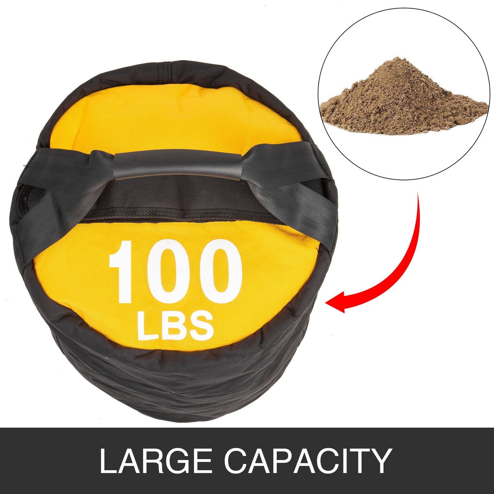 Bolsas de Arena para Fitness 100LBS / 45KG Bolsas de Arena Bolsas de Arena de Fitness para Bolsa de Arena de Entrenamiento