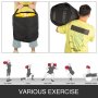 VEVOR Bolsa de Arena para Fitness 100LBS / 45KG Sacos de Arena para Entrenamiento Puede Realizar Múltiples Ejercicios Como Peso Muerto Levantar Peso Color Orange
