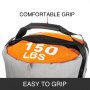 VEVOR Saco de Arena para Fitness 150LBS / 68KG Bolsas de Arena Saco de Arena Crossfit de Fitness Saco de Arena para Ejercicios Bolsa de Arena