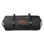 VEVOR Saco de Arena a Fitness, Resistente, Ajustable, 57 a 90 kg, para Entrenamiento de Fuerza, con Pesas y Asas, Entrenamiento Cruzado y Gimnasio en Casa, Negro, sin Relleno, 900 x 410 x 410 mm