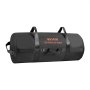 VEVOR Saco de Arena a Fitness, Resistente, Ajustable, 57 a 90 kg, para Entrenamiento de Fuerza, con Pesas y Asas, Entrenamiento Cruzado y Gimnasio en Casa, Negro, sin Relleno, 900 x 410 x 410 mm